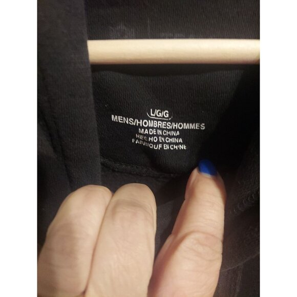 Nike Philadelphia Eagles Sweatshirt Hoodie NFL Men M Black Camoflauge Pockets - Picture 6 of 8